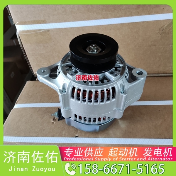 山东RE54092起动机AZ26370100105发电机 锡柴 CA6DM 大柴 BF6M2012 中国重汽 斯太尔 欧曼 X15 Doosan 凯斯纽荷兰A7000 潍柴 WP13H 启动马达