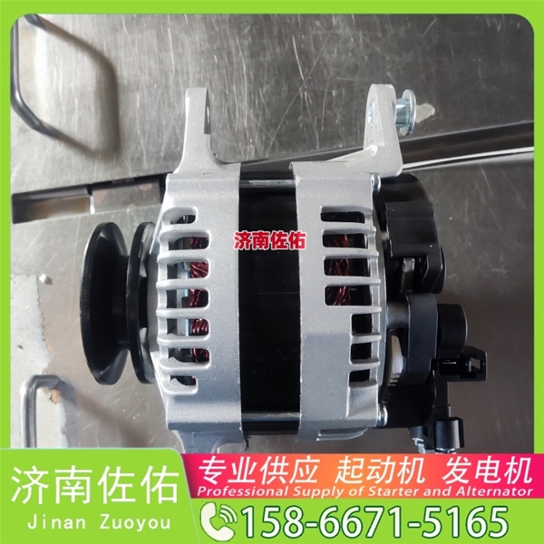 山东1811004140起动机5318117发电机 中国重汽 豪沃TH7 G642 中联重科 康明斯QSX15 潍柴WP6/WP10 中国重汽 豪瀚N5G 斗山 DB/DL 大柴 CA4DK 启动马达