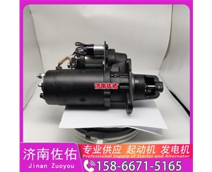 山东5802137864起动机1002114310发电机 上菲红QDJ2811 解放 JH6 CA6DM2 CLG6225 配潍柴 WP6 CAT 313 SK140 柳工 康明斯QSX15 启动机